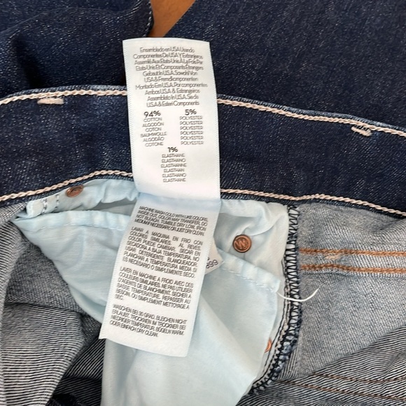 MOTHER The Dazzler Mid-Rise Straight-Leg Ankle Fray Jeans - Picture 6 of 11